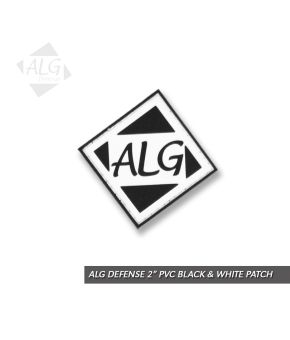ALG Defense 2" Black & White Patch (PVC)