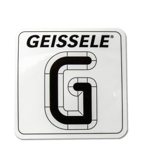 Square "G" Sticker
