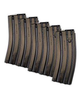 E-Lander 30rd M16/AR15 Magazine- BLACK (5 Pack)