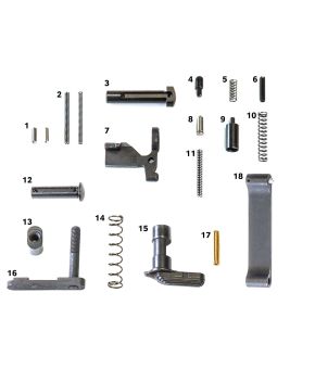 Geissele's Standard Lower Parts Kit, No Grip