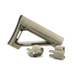 MOE® Fixed Carbine Stock – Mil-Spec - FDE