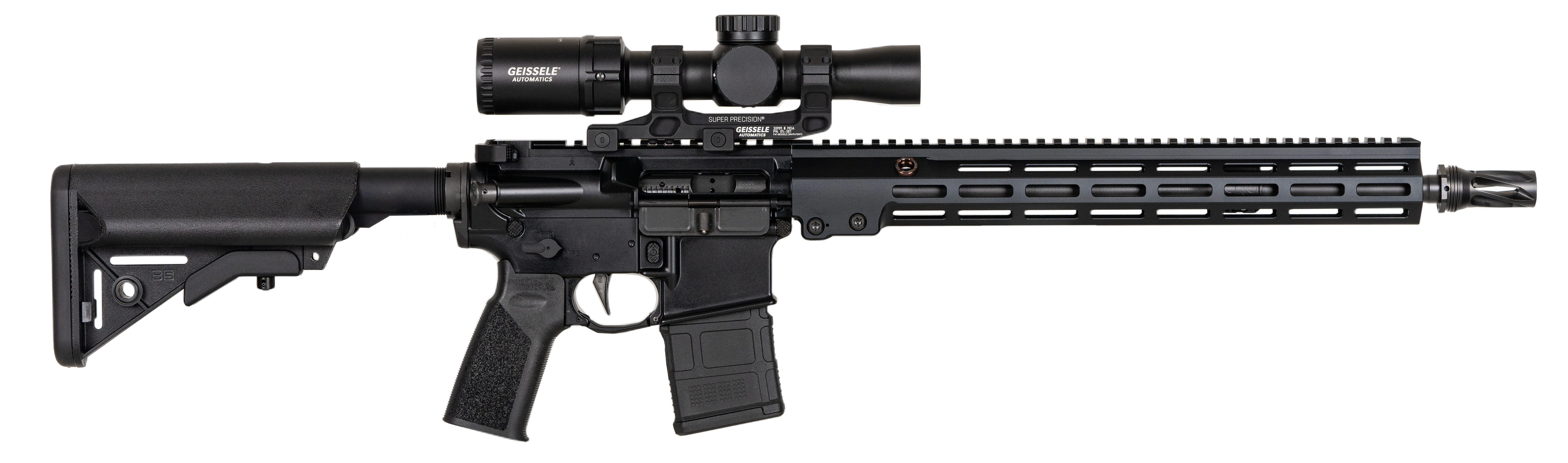 Geissele Automatics SUPER DUTY MOD1 RIFLE, 16", 5.56 - BLACK - Best Seller! 4 Geissele Automatics SUPER DUTY MOD1 RIFLE, 16", 5.56 - BLACK - Best Seller! - Image 4