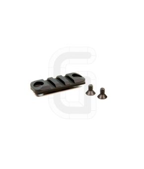 2-Hole Accessory Rail for Geissele HK Super Modular Rail - Black