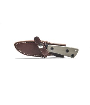 AM-3 Knife with Leather Sheath (Left Handed)