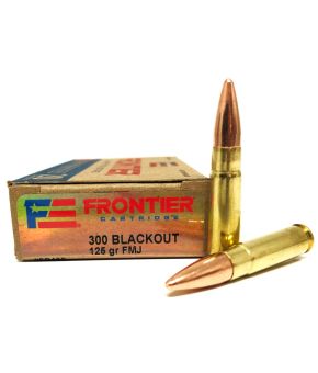 Hornady Ammo FRONTIER® 300 BLACKOUT 125 GR FMJ