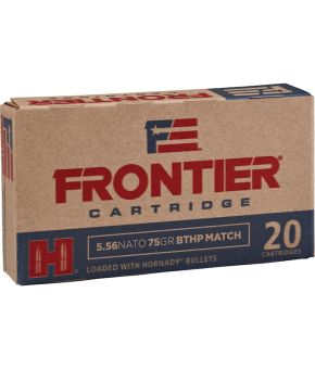 Hornady Ammo FRONTIER® 5.56 NATO 75 GR BTHP MATCH™