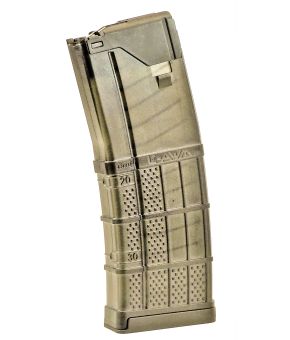 Lancer L5AWM 30 Round Magazine - Translucent Dark Earth