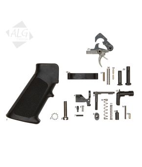 Complete AR15/M4 Mil-Spec Lower Parts Kit with ACT Trigger (With Grip)