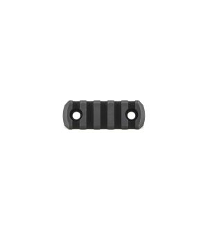 M-LOK® Aluminum Rail Section, 5 Slots - Black