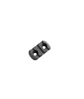 M-LOK® Polymer Rail Section, 3 Slots - Black