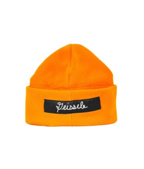 Geissele Signature Fleece Beanie, Double Cuff - Orange