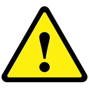 warning sign